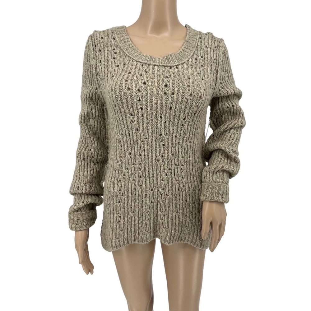 NWT Free People Sweater | Sz L, Oatmeal Heather